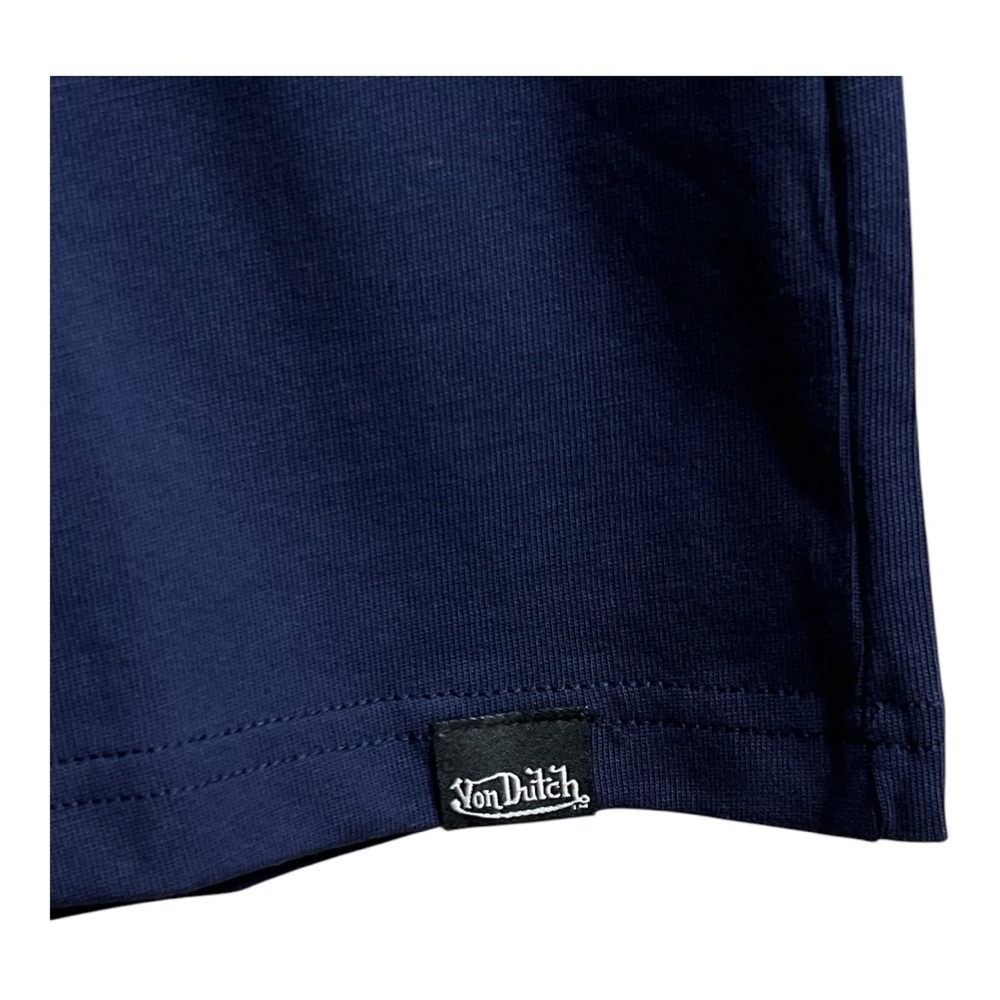 Von Dutch Navy Blue Graphic T-Shirt - Picture 5 of 7